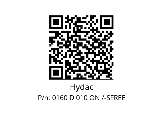   Hydac 0160 D 010 ON /-SFREE