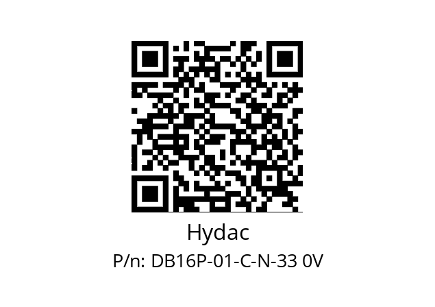   Hydac DB16P-01-C-N-33 0V