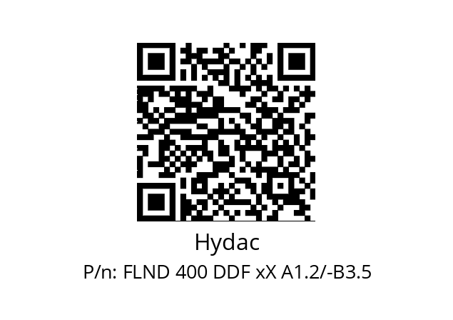   Hydac FLND 400 DDF xX A1.2/-B3.5