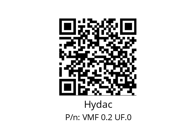   Hydac VMF 0.2 UF.0