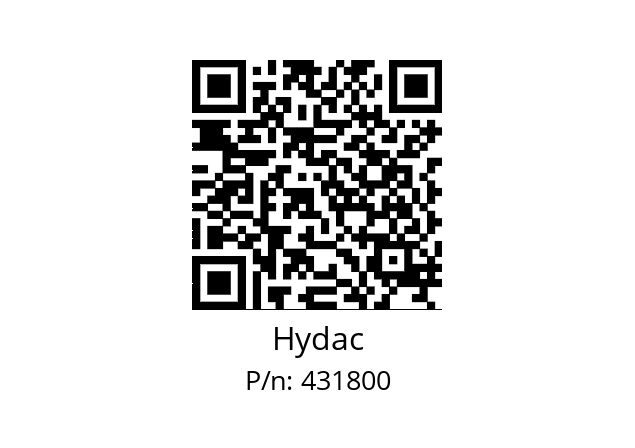   Hydac 431800