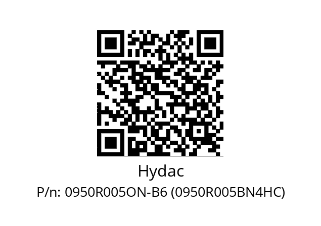   Hydac 0950R005ON-B6 (0950R005BN4HC)