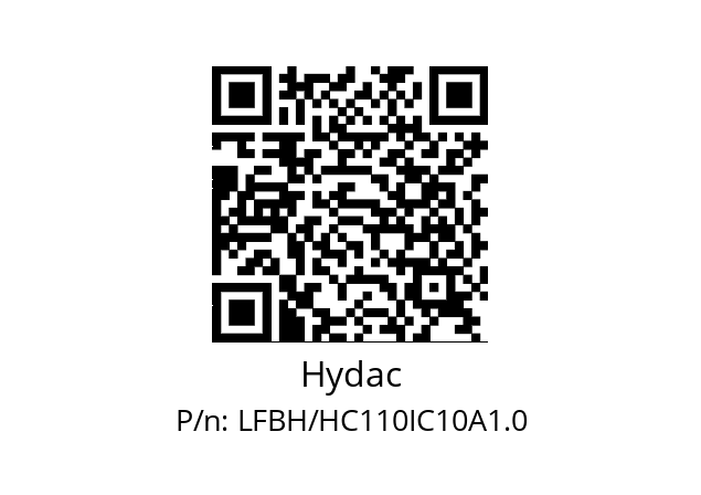   Hydac LFBH/HC110IC10A1.0