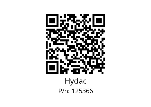   Hydac 125366