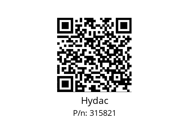   Hydac 315821