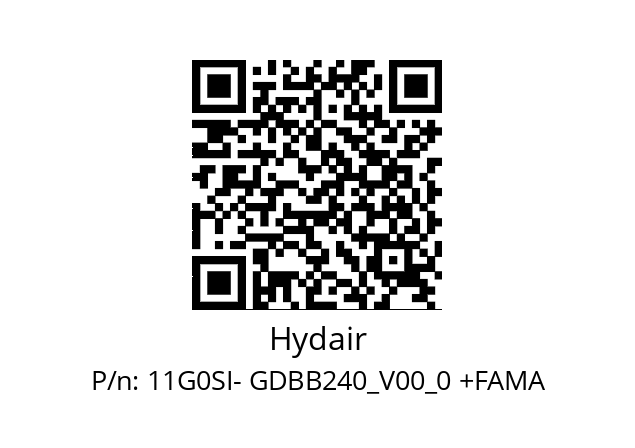   Hydair 11G0SI- GDBB240_V00_0 +FAMA