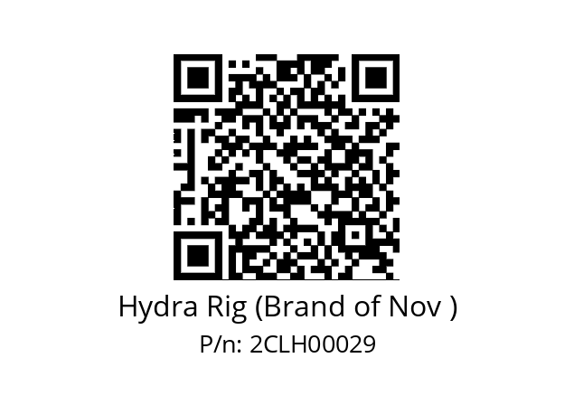   Hydra Rig (Brand of Nov ) 2CLH00029