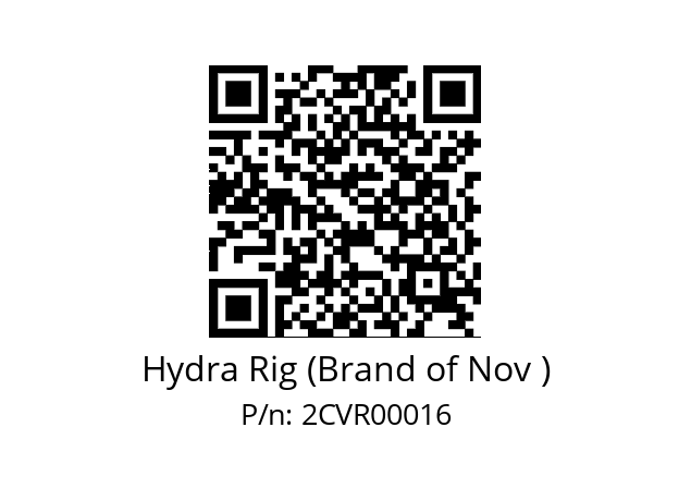   Hydra Rig (Brand of Nov ) 2CVR00016