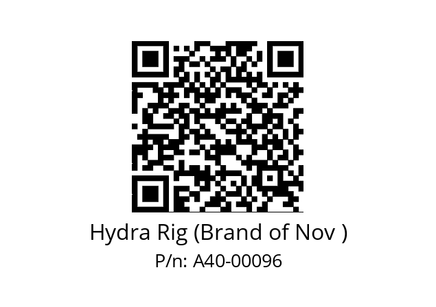   Hydra Rig (Brand of Nov ) A40-00096