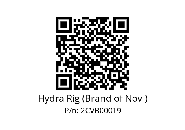   Hydra Rig (Brand of Nov ) 2CVB00019