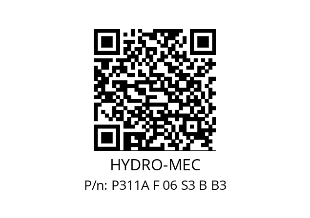   HYDRO-MEC P311A F 06 S3 B B3