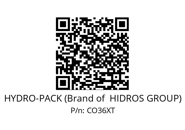   HYDRO-PACK (Brand of  HIDROS GROUP) CO36XT