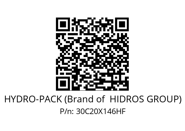   HYDRO-PACK (Brand of  HIDROS GROUP) 30C20X146HF