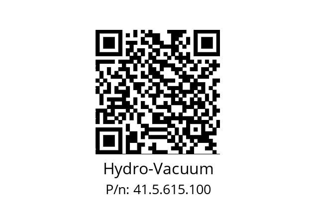   Hydro-Vacuum 41.5.615.100