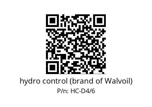   hydro control (brand of Walvoil) HC-D4/6