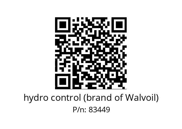   hydro control (brand of Walvoil) 83449