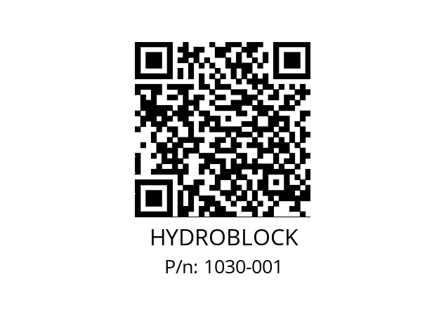   HYDROBLOCK 1030-001