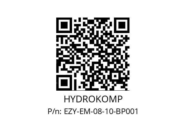   HYDROKOMP EZY-EM-08-10-BP001