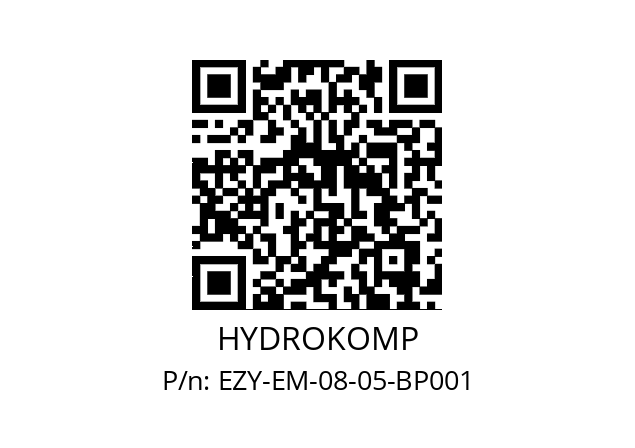   HYDROKOMP EZY-EM-08-05-BP001