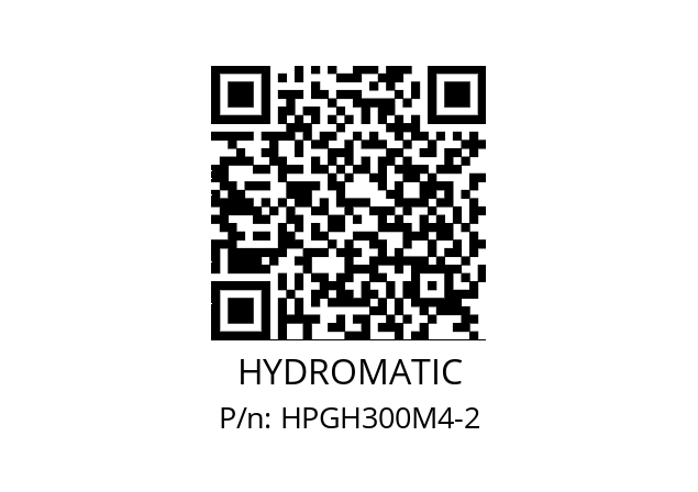   HYDROMATIC HPGH300M4-2