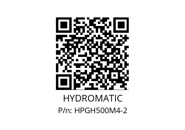  HTC514661147 HYDROMATIC HPGH500M4-2