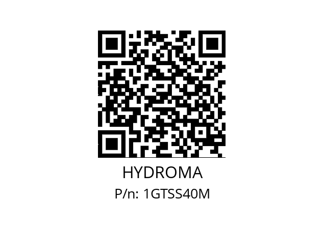   HYDROMA 1GTSS40M