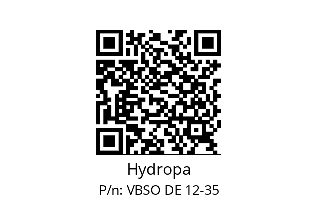   Hydropa VBSO DE 12-35