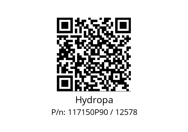   Hydropa 117150P90 / 12578