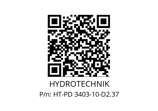   HYDROTECHNIK HT-PD 3403-10-D2.37