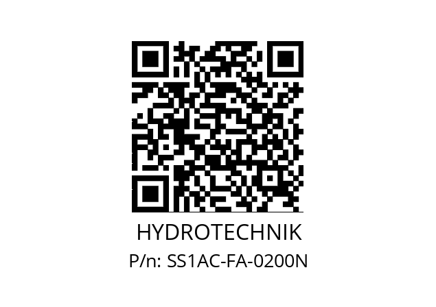   HYDROTECHNIK SS1AC-FA-0200N