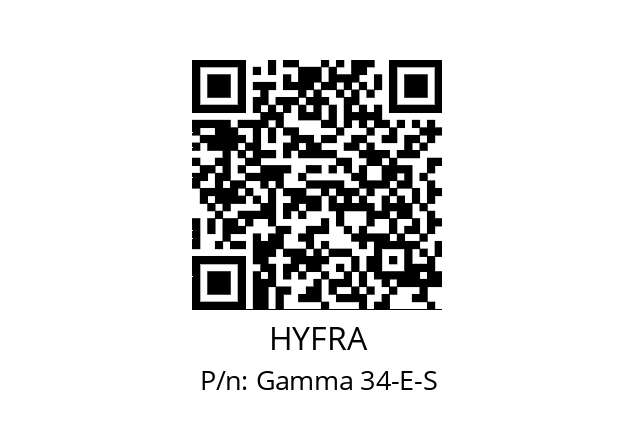   HYFRA Gamma 34-E-S