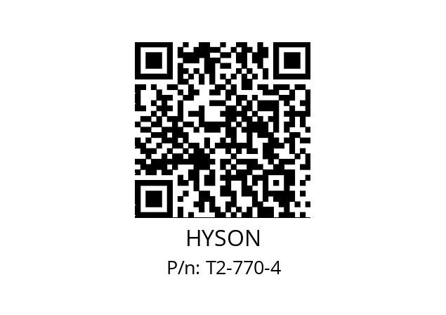   HYSON T2-770-4