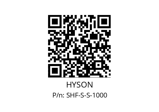   HYSON SHF-S-S-1000