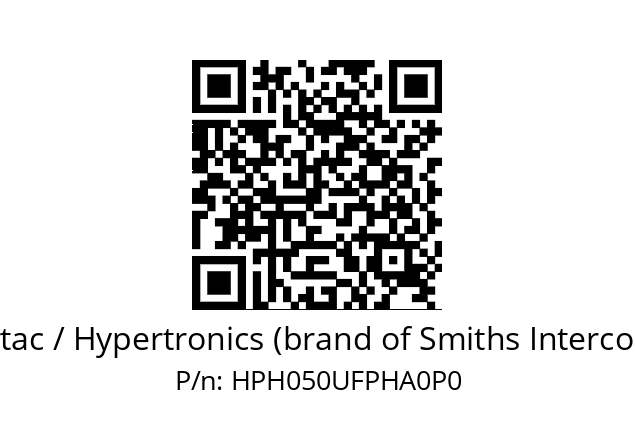   Hypertac / Hypertronics (brand of Smiths Interconnect) HPH050UFPHA0P0