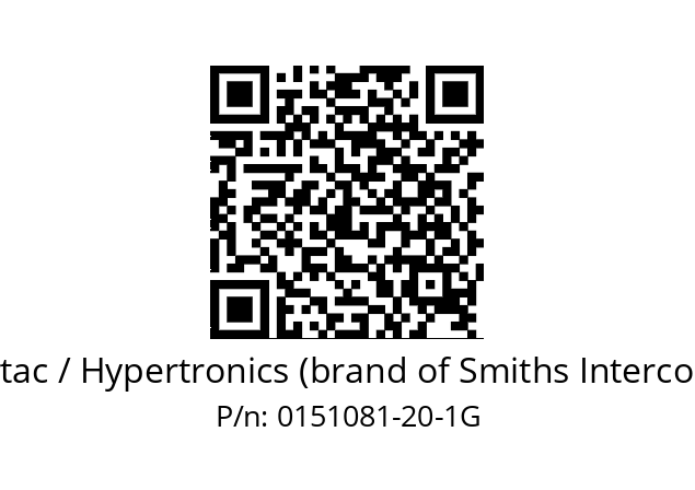   Hypertac / Hypertronics (brand of Smiths Interconnect) 0151081-20-1G