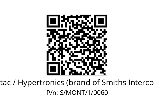   Hypertac / Hypertronics (brand of Smiths Interconnect) S/MONT/1/0060