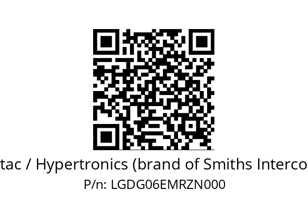   Hypertac / Hypertronics (brand of Smiths Interconnect) LGDG06EMRZN000