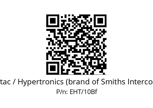   Hypertac / Hypertronics (brand of Smiths Interconnect) EHT/10Bf