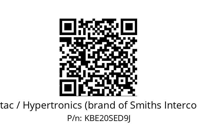   Hypertac / Hypertronics (brand of Smiths Interconnect) KBE20SED9J