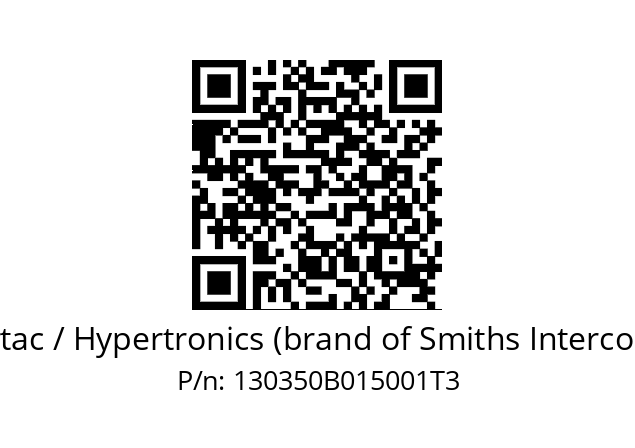   Hypertac / Hypertronics (brand of Smiths Interconnect) 130350B015001T3