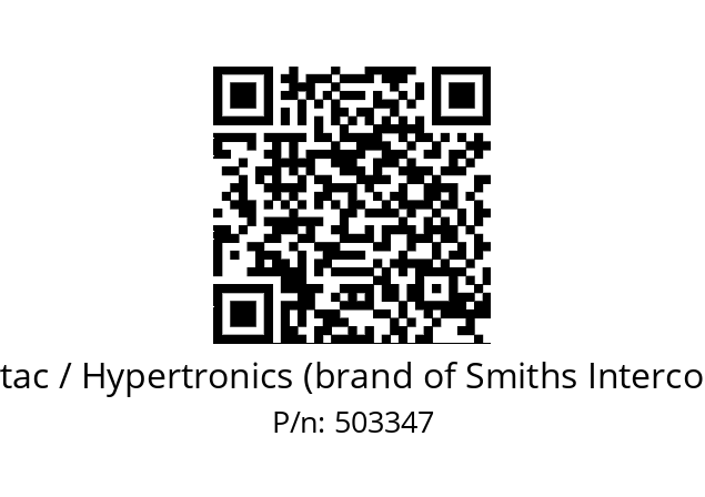   Hypertac / Hypertronics (brand of Smiths Interconnect) 503347