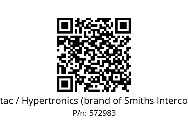   Hypertac / Hypertronics (brand of Smiths Interconnect) 572983