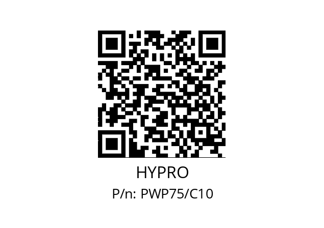   HYPRO PWP75/C10