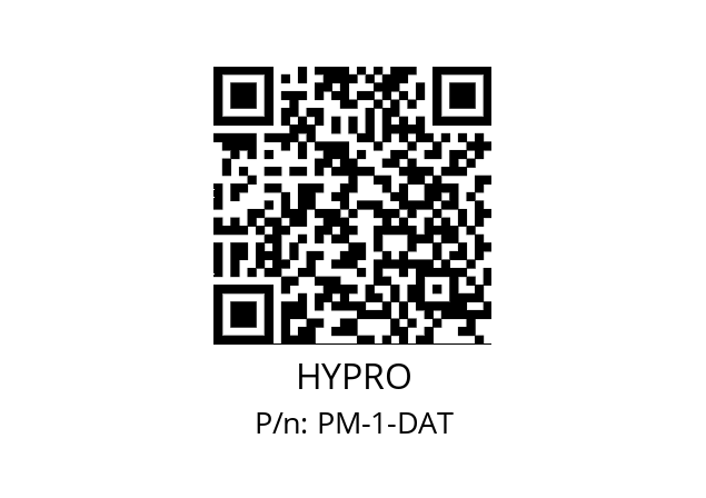   HYPRO PM-1-DAT