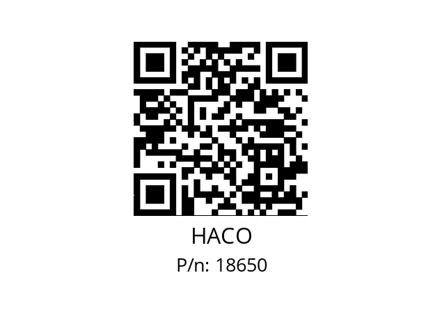   HACO 18650