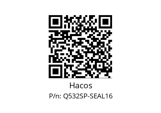   Hacos Q532SP-SEAL16