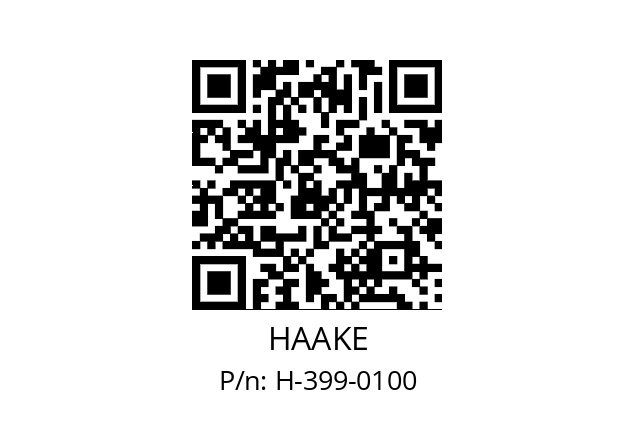   HAAKE H-399-0100