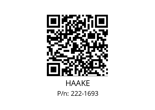   HAAKE 222-1693