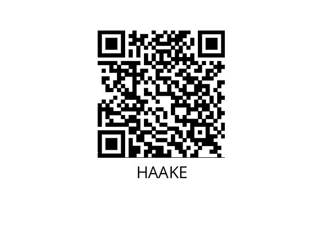  GD538201711100003 HAAKE 