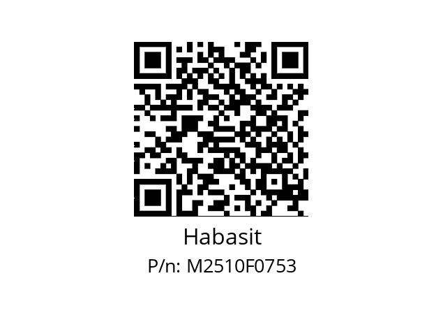   Habasit M2510F0753